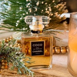Coco CHANEL Eau De Parfum Paris Perfume Spray 1.2 oz 35ml Black Gold Used Twice